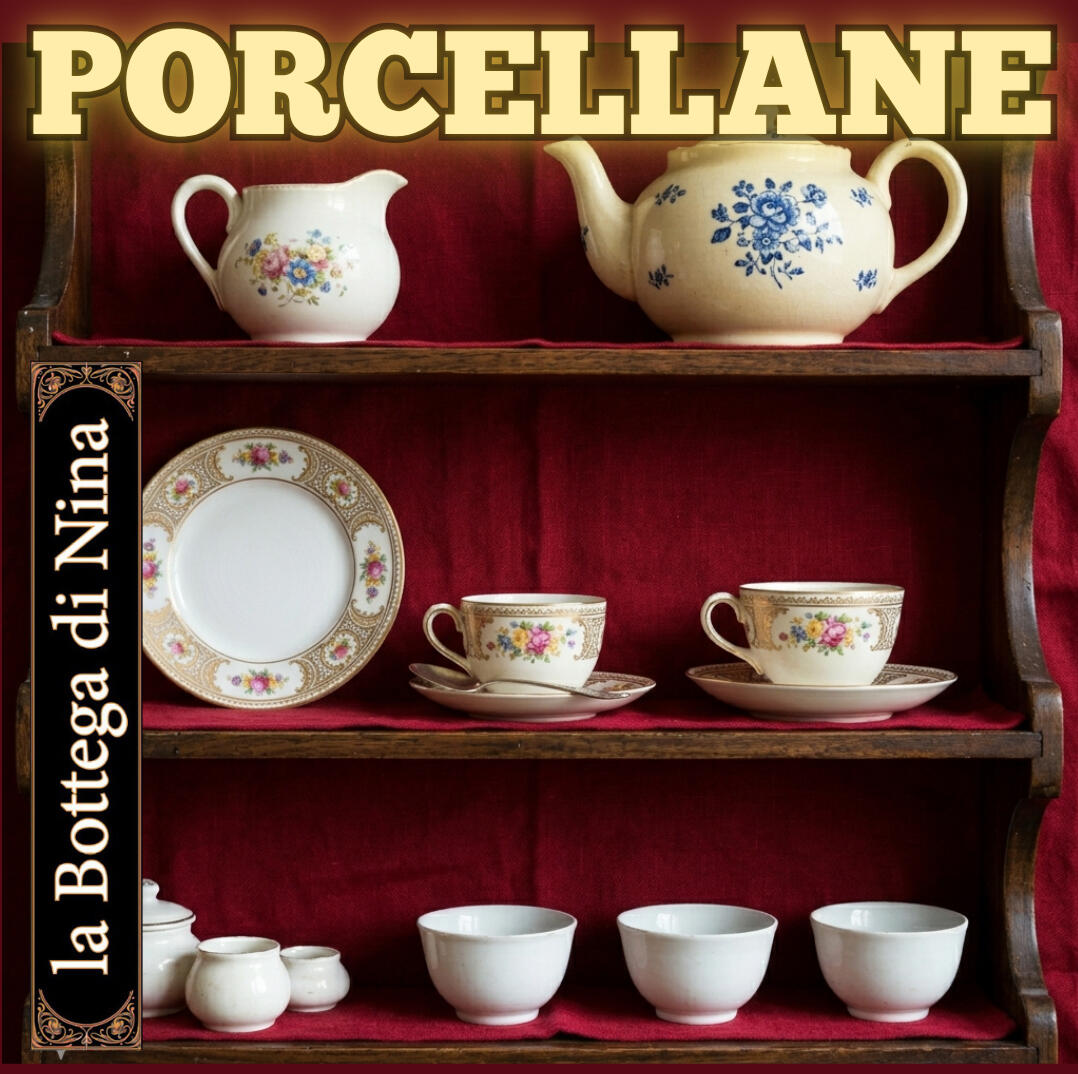 CRISTALLERIA E PORCELLANE