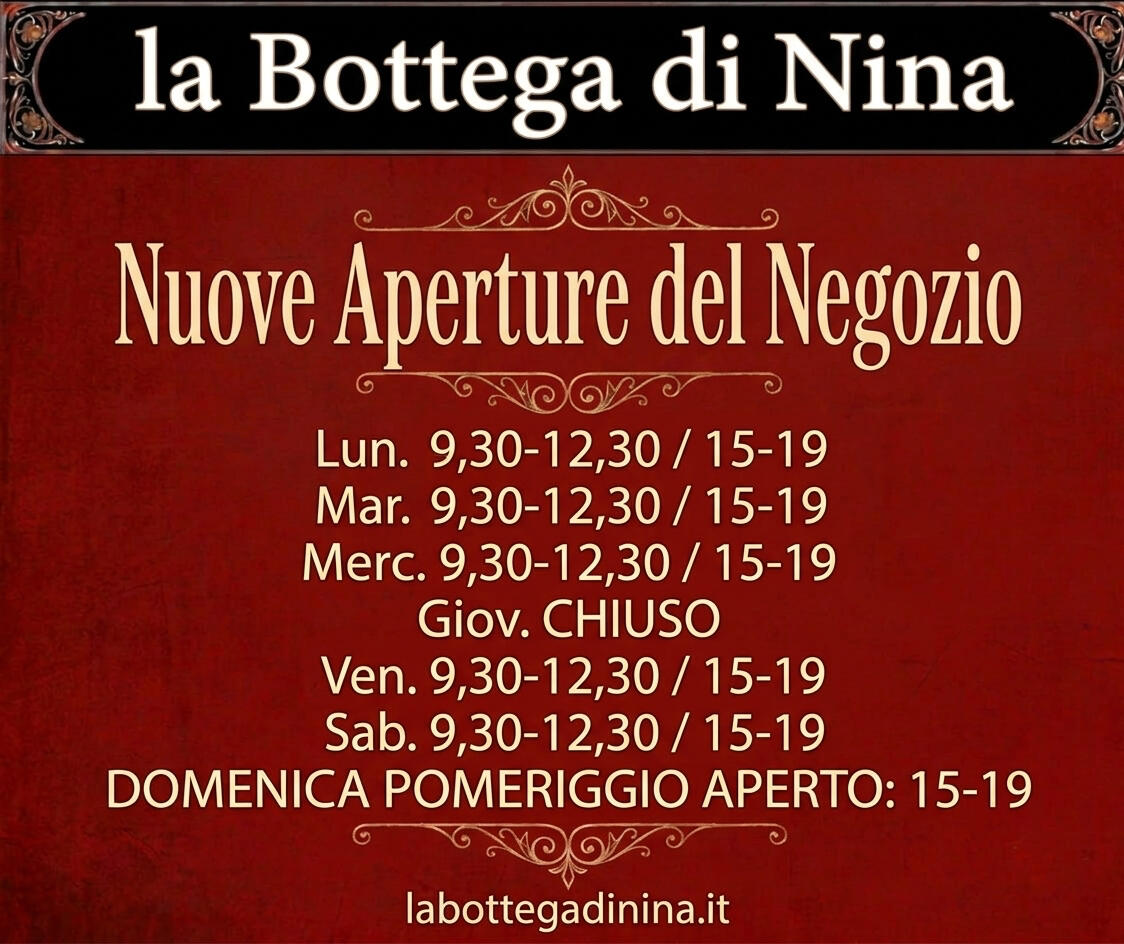 APERTURA NEGOZIO